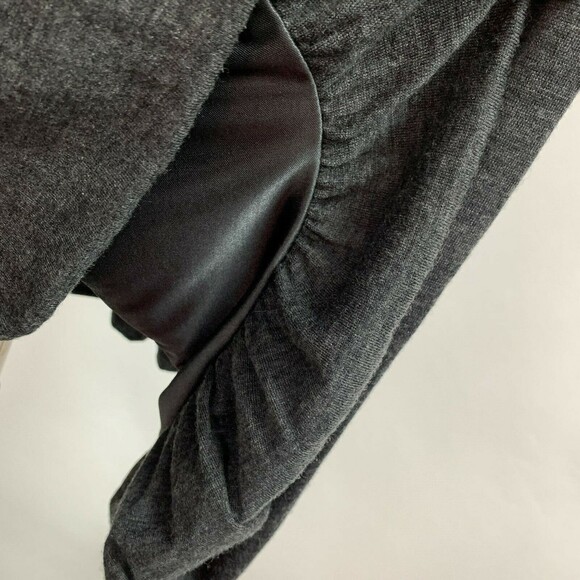 Laundry by Design Women's Dress Size 4 Gray Blue Bubble NWT Silk Wool Blend $275 - Picture 6 of 10